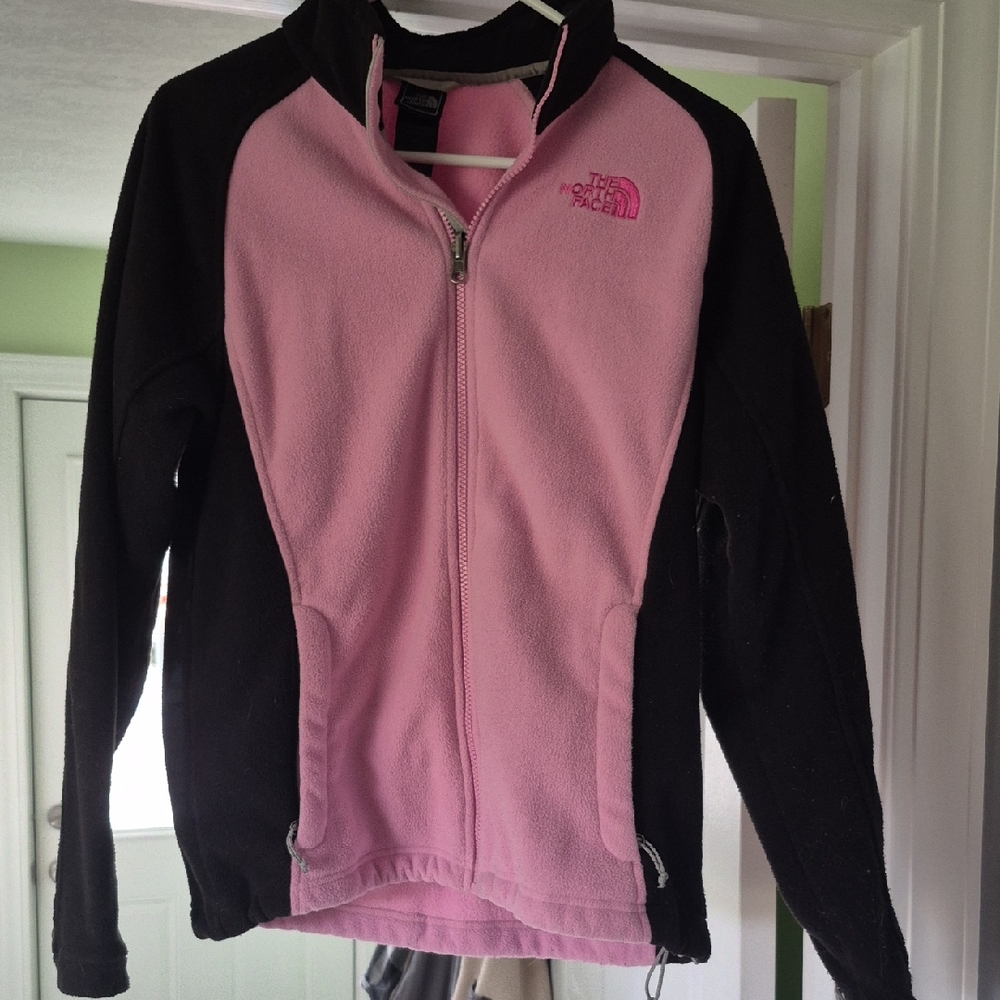 The North Face Pink and Black Jacket
